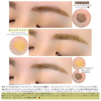 アイブロウ マスカラ/PAUL & JOE BEAUTE/眉マスカラを使ったクチコミ(4枚目)