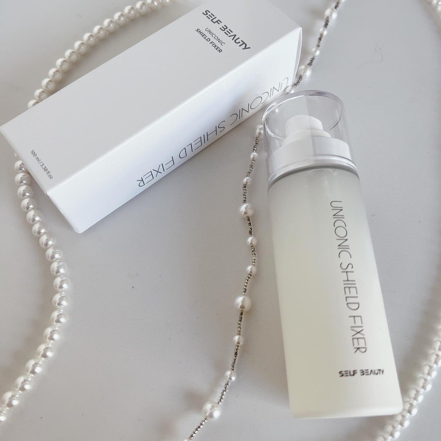 ユニコーン メイクアップグローフィックスミスト/SELF BEAUTY/フィックスミストを使ったクチコミ(2枚目)