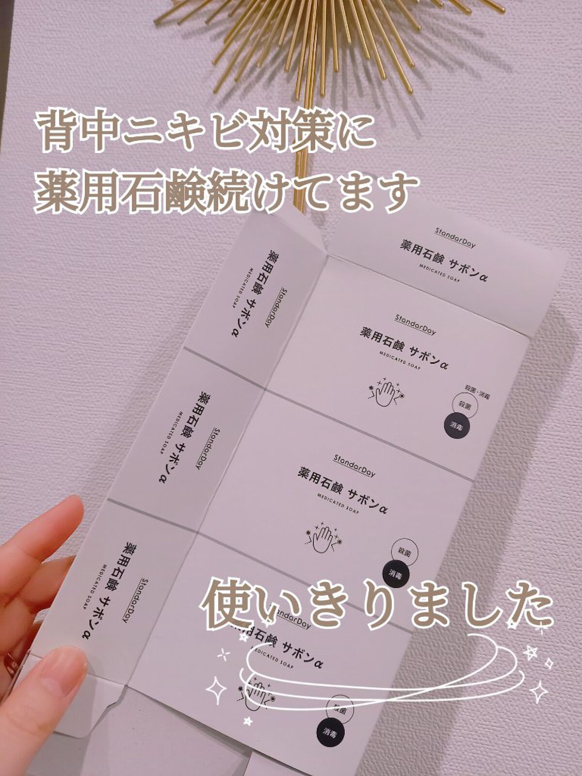 薬用石鹸 サボンα/マスター/その他スキンケアを使ったクチコミ（1枚目）