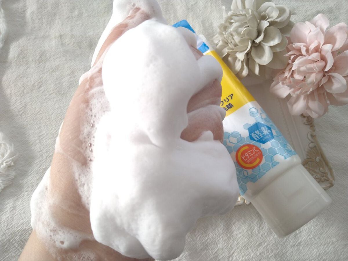 ディープクリア酵素洗顔 /メラノCC/洗顔フォームを使ったクチコミ(4枚目)