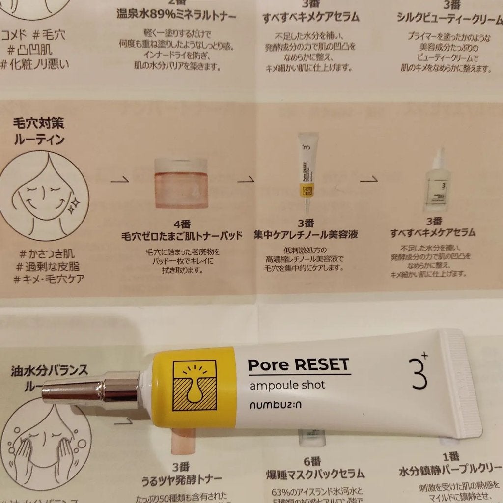 3番 集中ケアレチノール美容液/numbuzin/美容液を使ったクチコミ(3枚目)