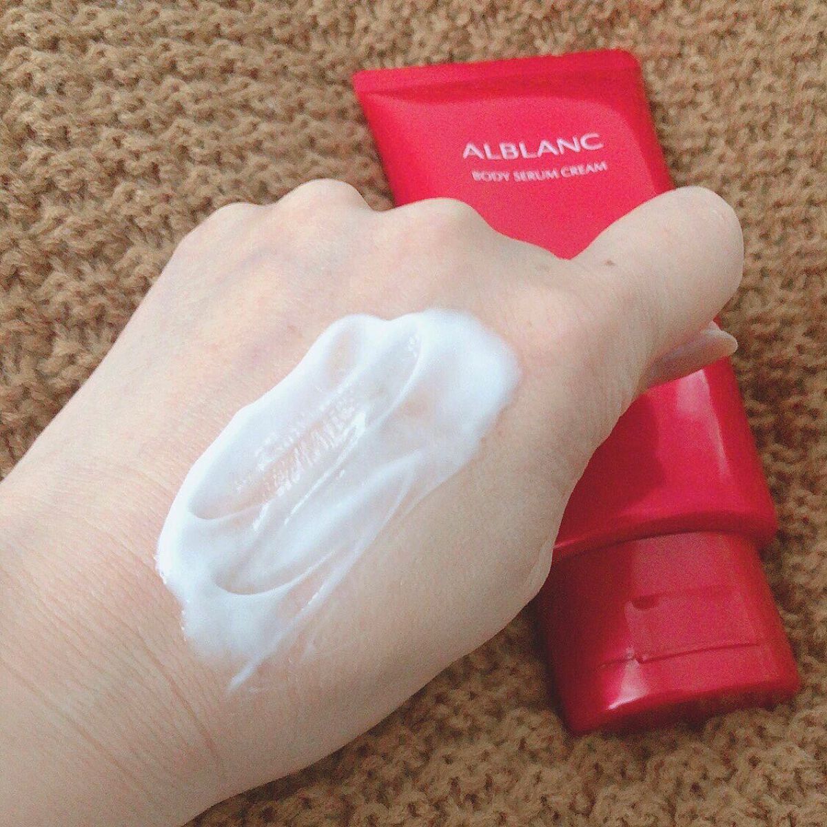 ボディセラムクリーム/ALBLANC/ボディクリームを使ったクチコミ(4枚目)