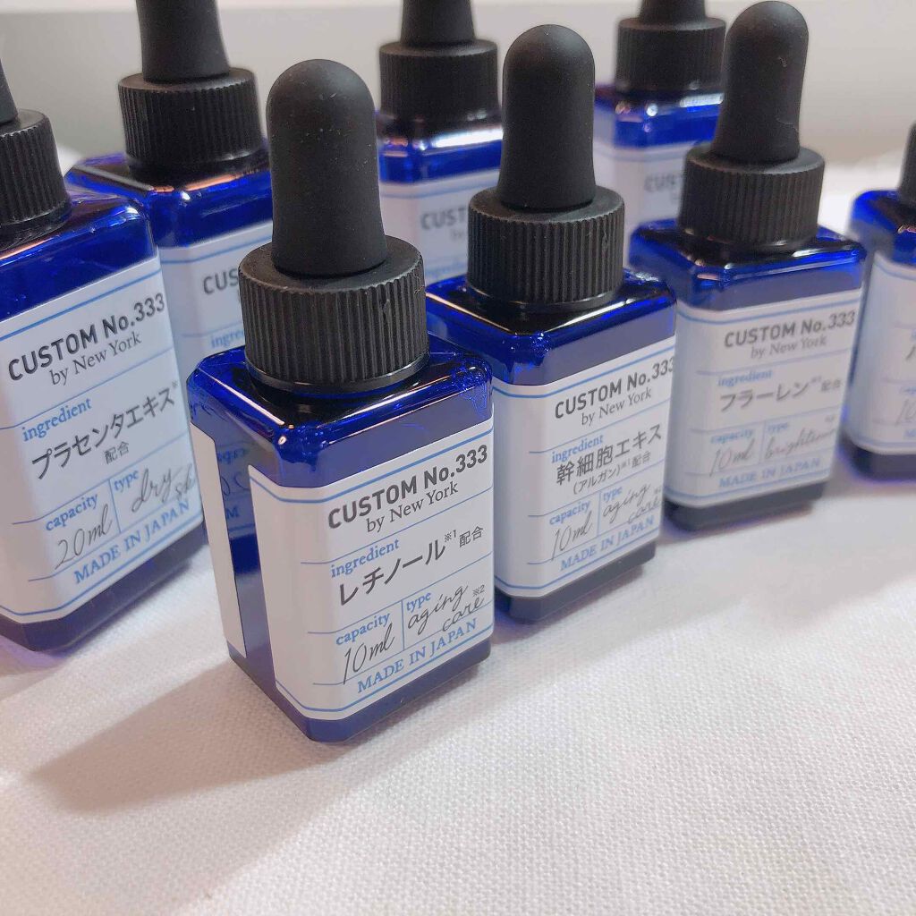 発酵プラセンタ/CUSTOM No.333 by New York/美容液を使ったクチコミ(6枚目)