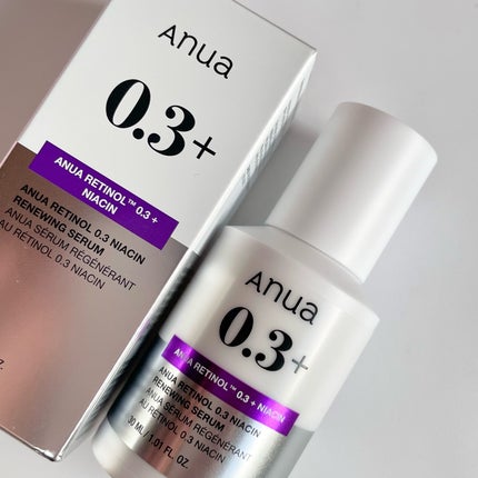 レチノール0.3 ナイアシンリニューイングセラム/Anua/美容液を使ったクチコミ(5枚目)