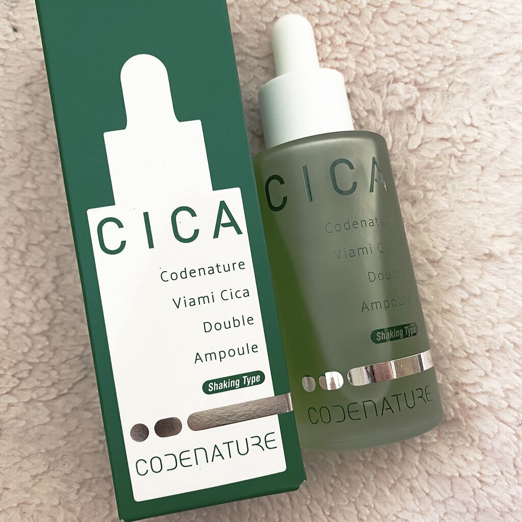 ビアミシカダブルアンプル/CODENATURE/美容液を使ったクチコミ（1枚目）