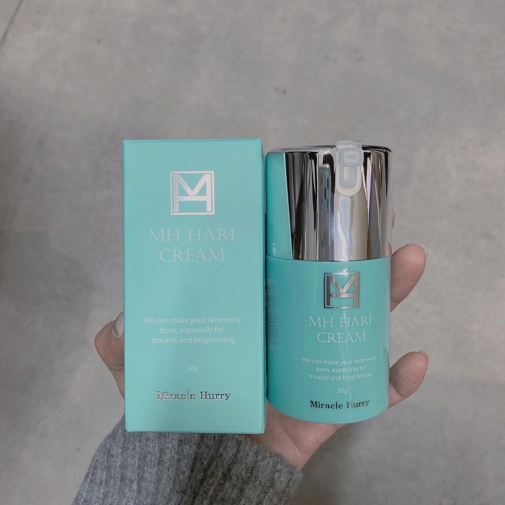 ミラクルハリーMHクリーム/健康コーポレーション/フェイスクリームを使ったクチコミ(1枚目)
