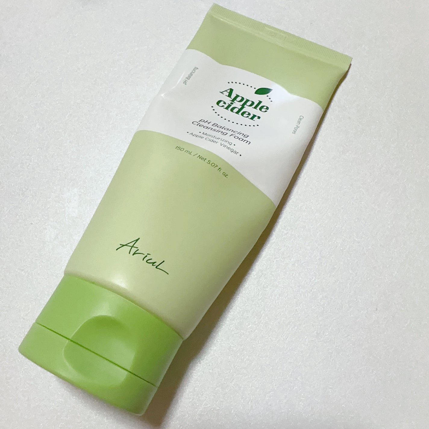 アップルサイダー pH弱酸性クレンジングフォーム /Ariul/洗顔フォームを使ったクチコミ(2枚目)