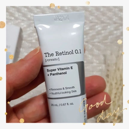 RXザ・レチノール0.1クリーム/COSRX/フェイスクリームを使ったクチコミ(4枚目)