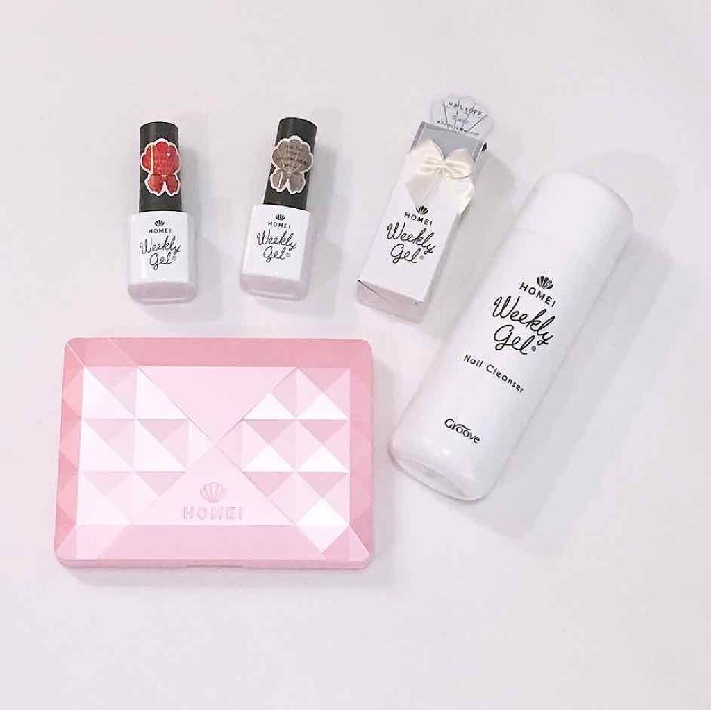 ウィークリージェル/HOMEI/ジェルネイルを使ったクチコミ（2枚目）