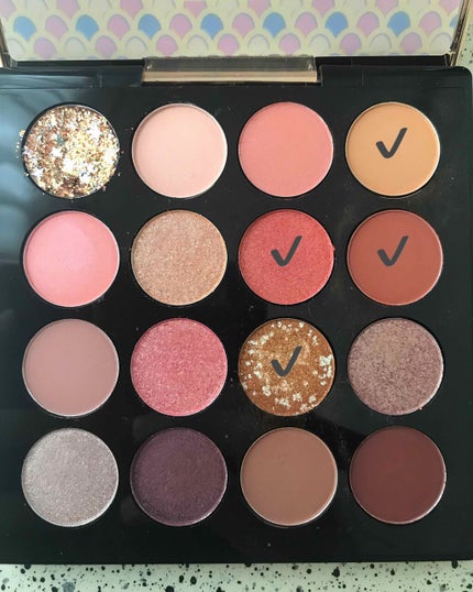 大英博物館 エジプトシリーズ アイシャドウパレット/ZEESEA/アイシャドウパレットを使ったクチコミ(3枚目)