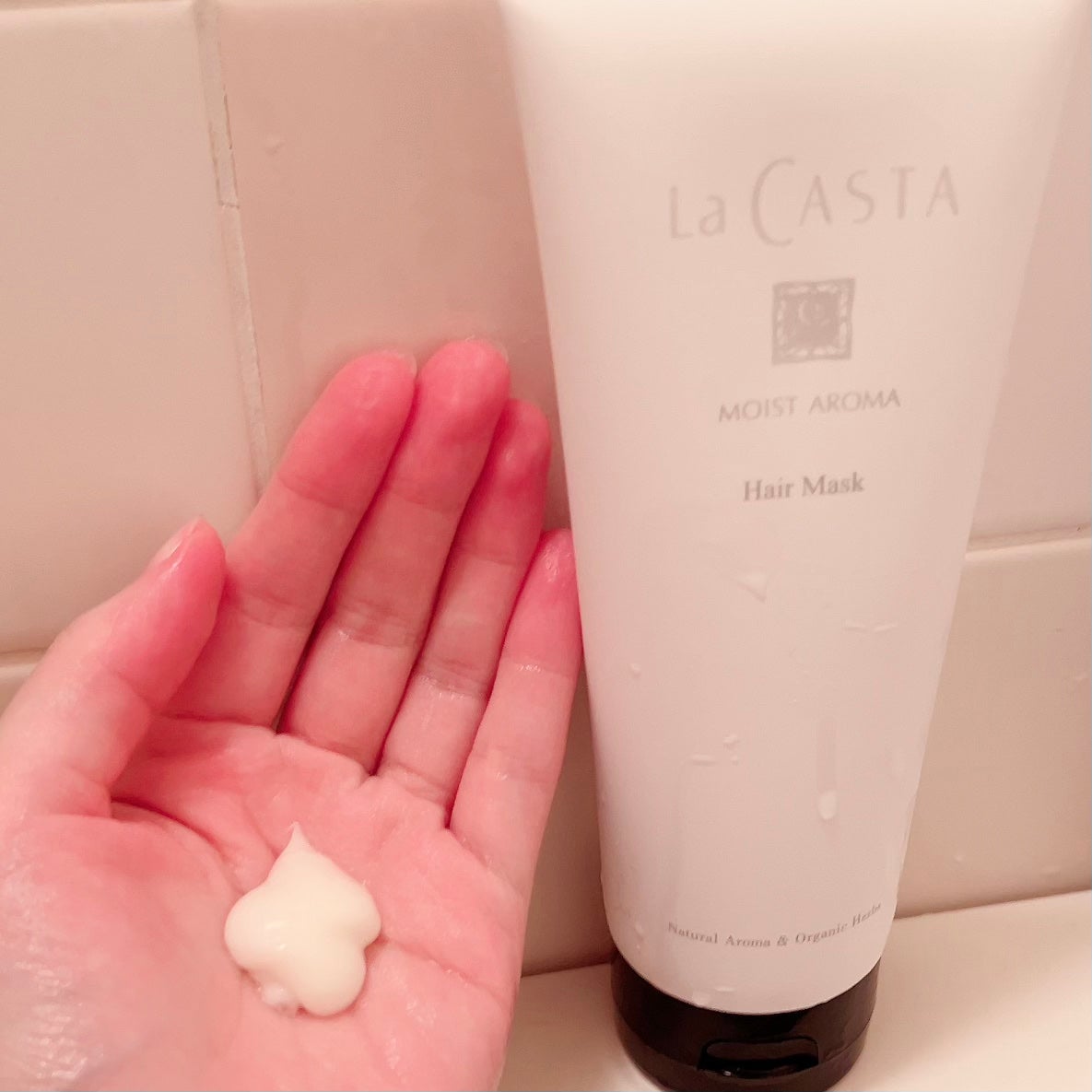 たまごぼーろちゃん on LIPS 「🌿🌿🌿☑︎LaCASTAモイストアロマヘアソープ/ヘアマスク୨..」(6枚目)