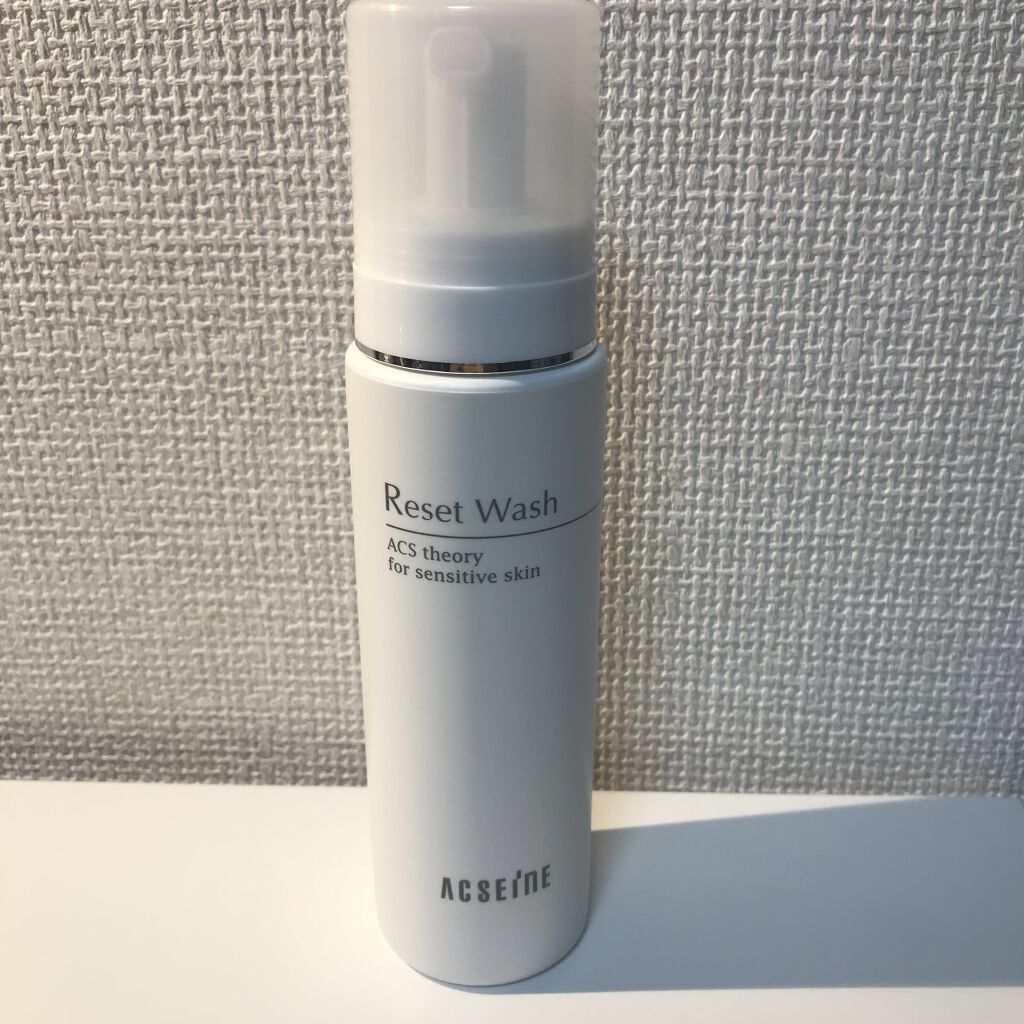 リセット ウォッシュ/ACSEINE/泡洗顔を使ったクチコミ（1枚目）