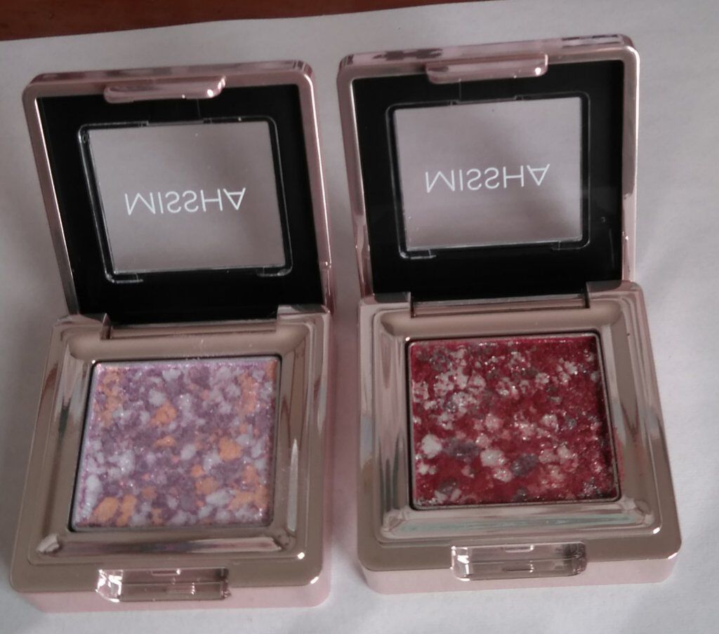 グリッタープリズム シャドウ VL01/MISSHA/グリッターを使ったクチコミ（1枚目）