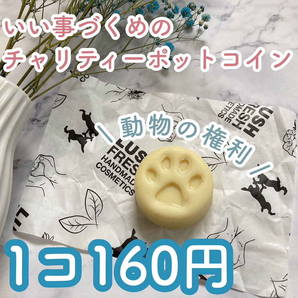 チャリティポット コイン/ラッシュ/ボディローションを使ったクチコミ（1枚目）