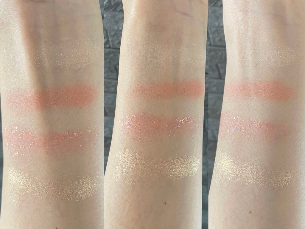 TWINKLE POP Pearl Flex Glitter Eye Palette/CLIO/アイシャドウパレットを使ったクチコミ(5枚目)