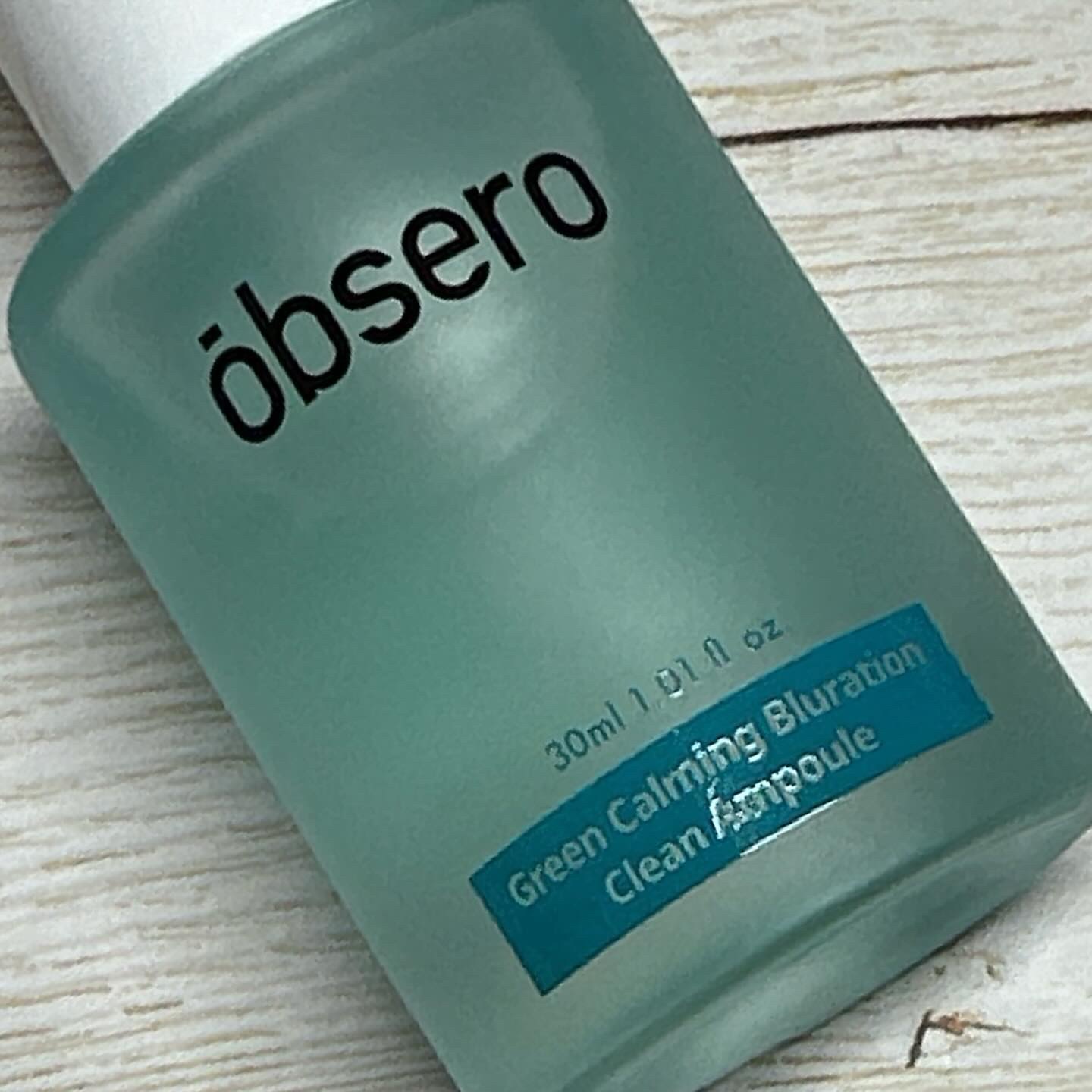 グリーンカーミングブルーレーションクリーンアンプル/obsero/美容液を使ったクチコミ（3枚目）
