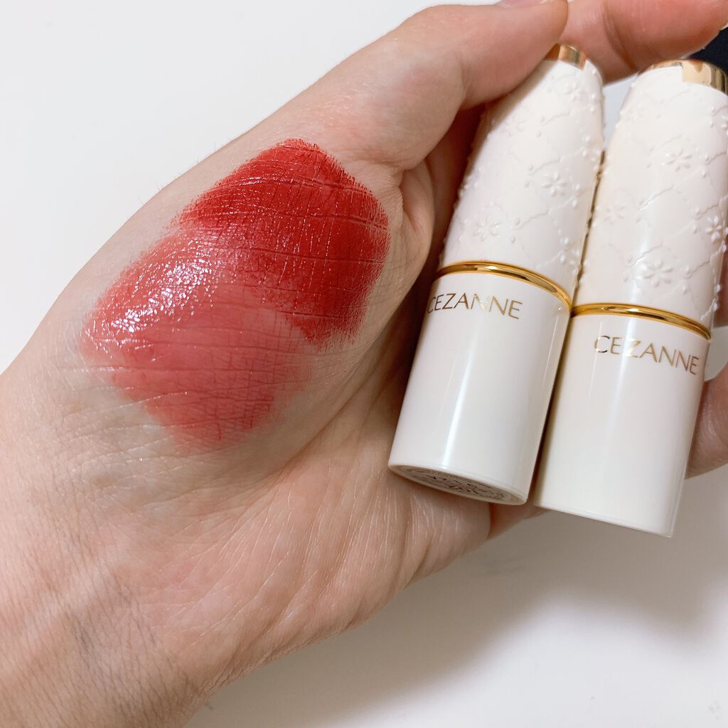 ラスティング リップカラーN/CEZANNE/口紅を使ったクチコミ(2枚目)