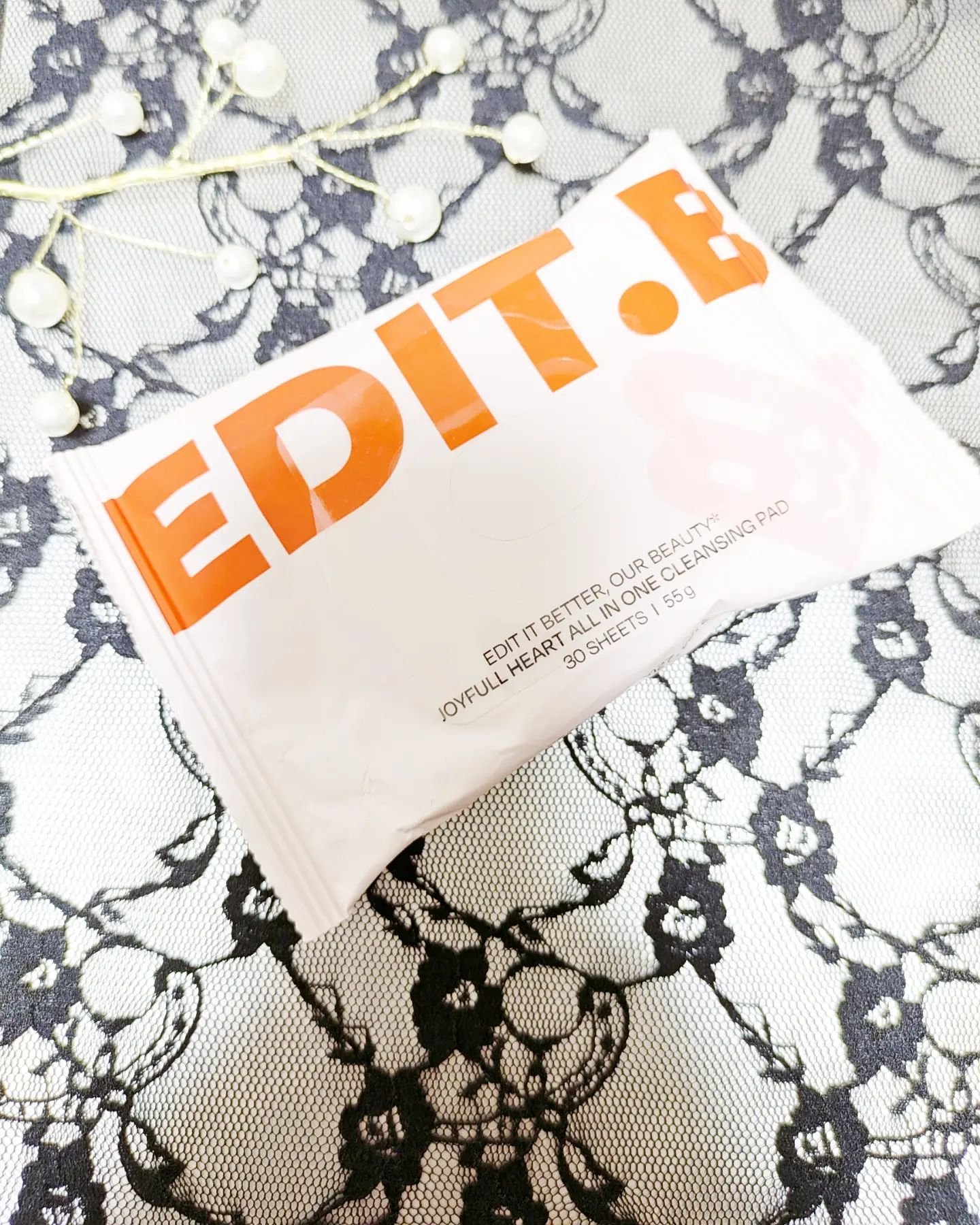 ジョイフルハートオールインワンクレンジングパッド/EDIT.B/クレンジングシートを使ったクチコミ（1枚目）