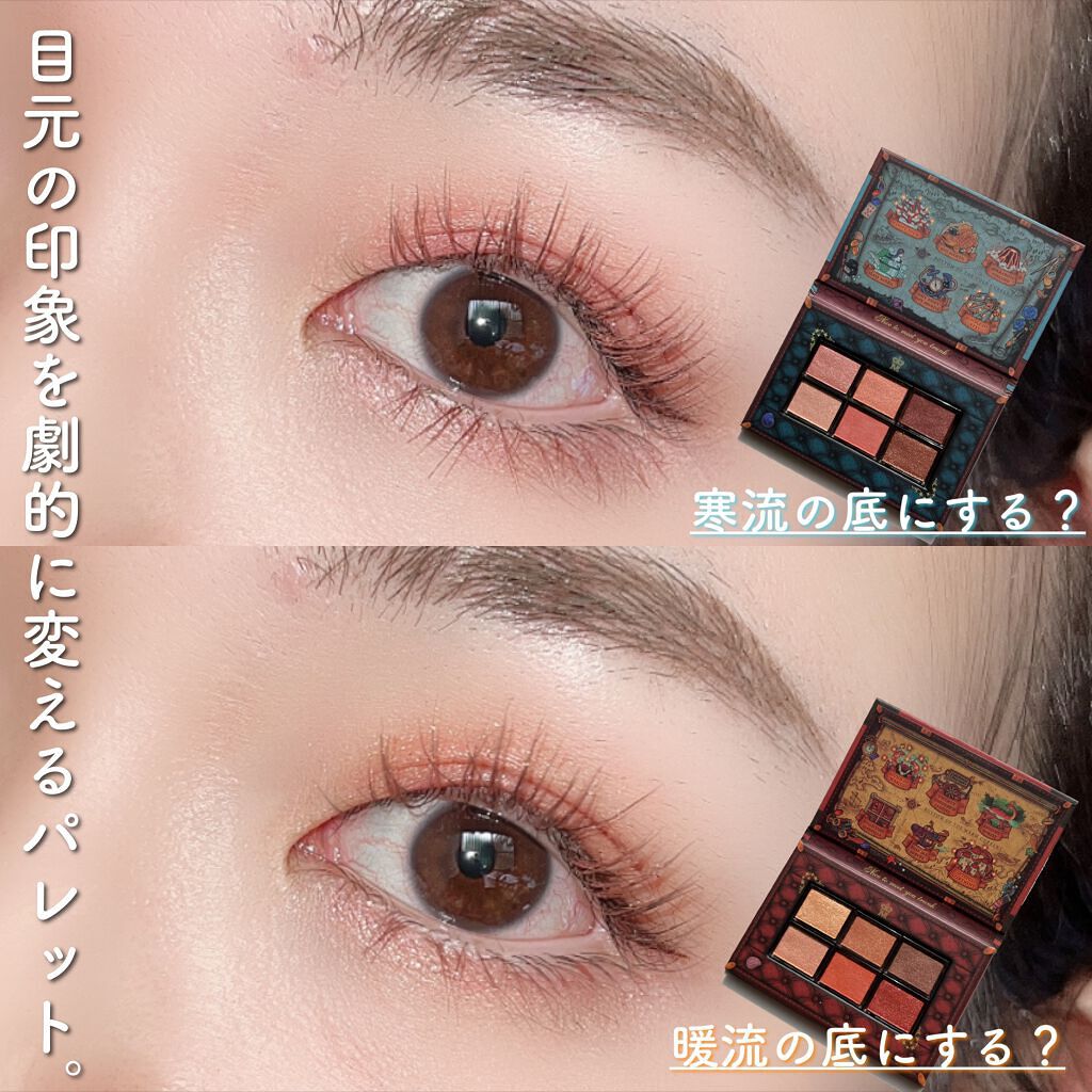 ナイストゥミーチュートランク/MAJOLICA MAJORCA/アイシャドウパレットを使ったクチコミ(9枚目)