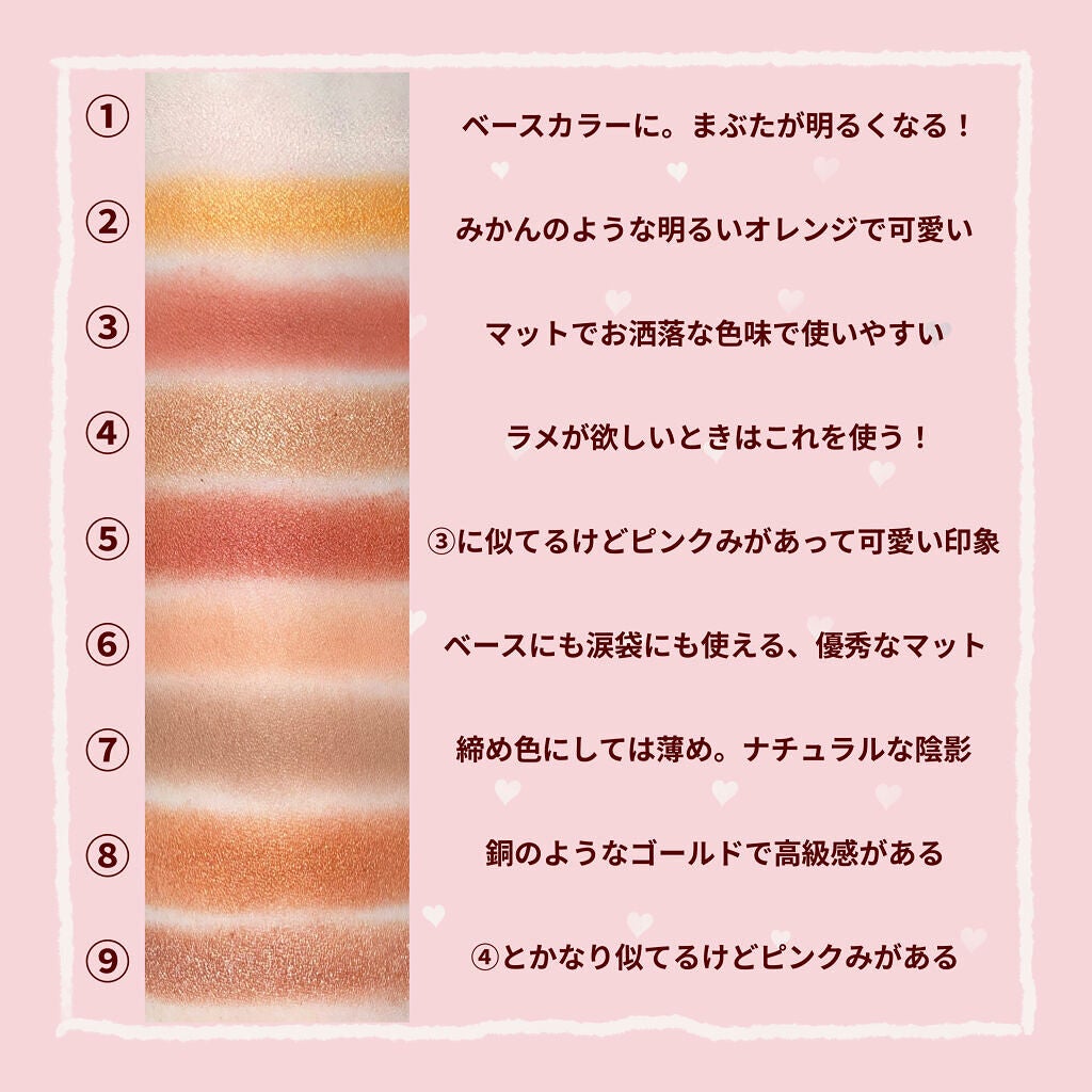 UR GLAM BLOOMING EYE COLOR PALETTE/U R GLAM/アイシャドウパレットを使ったクチコミ(2枚目)