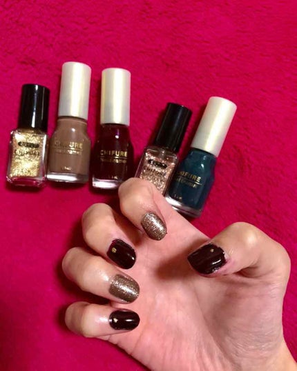 ネイル エナメル/ちふれ/マニキュアを使ったクチコミ(4枚目)