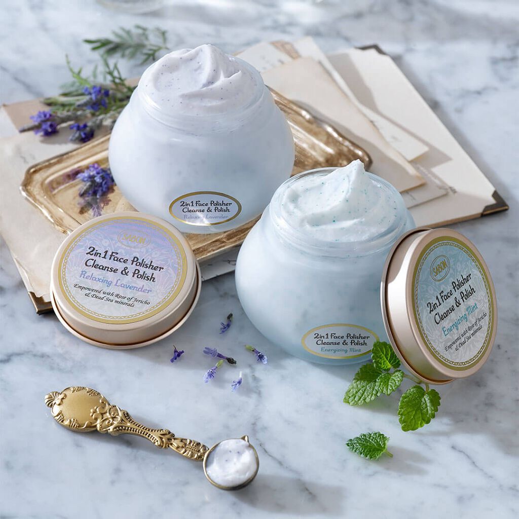 フェイスポリッシャー リフレッシング(ミント)/SABON/スクラブ・ゴマージュを使ったクチコミ(2枚目)