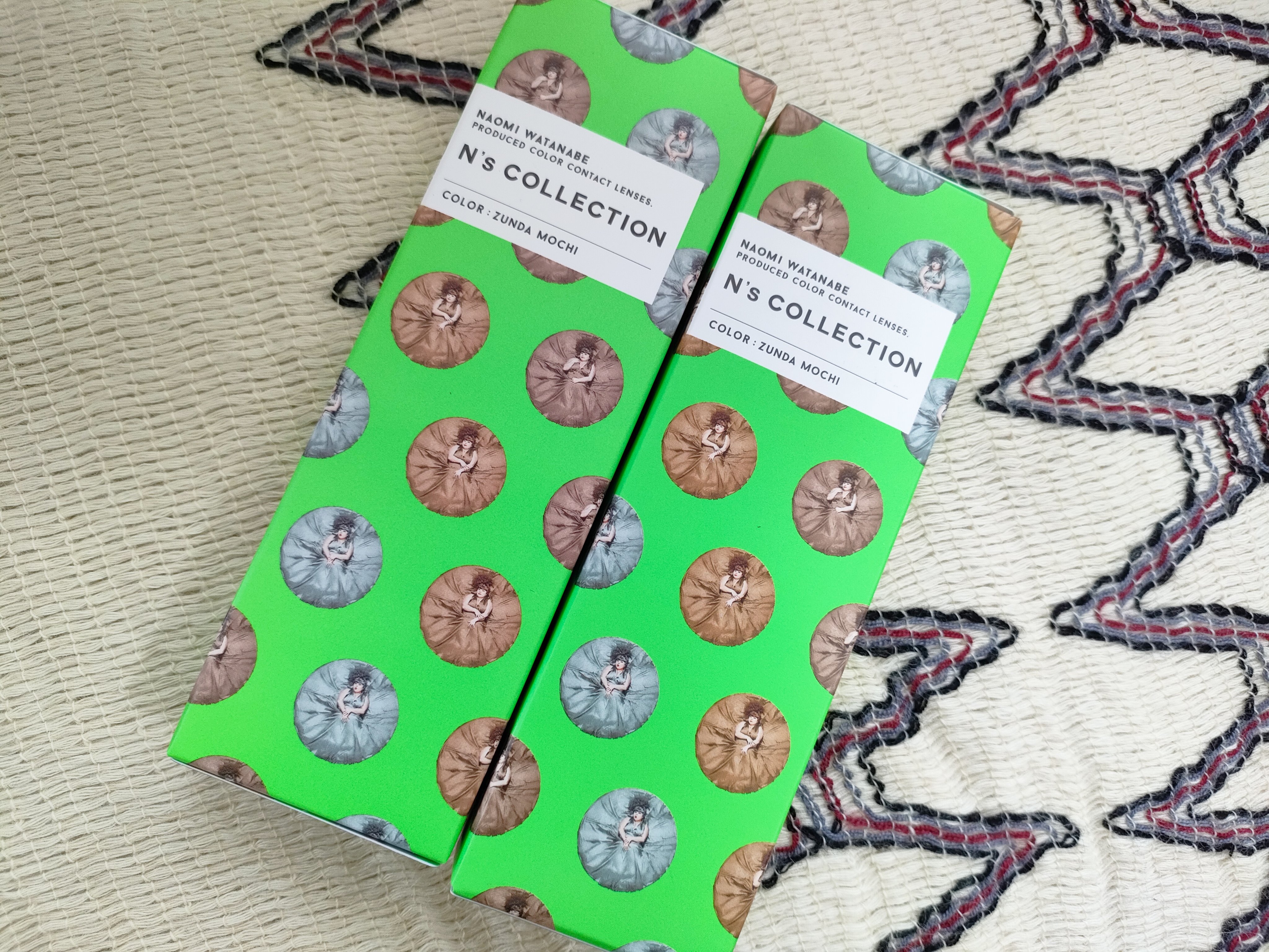N’s COLLECTION 1day ずんだ餅/N’s COLLECTION/ワンデー（１DAY）カラコンを使ったクチコミ（1枚目）