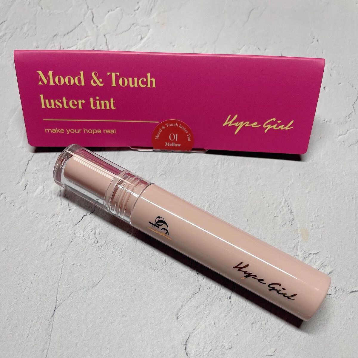 ムードアンドタッチラスターティント/Hope Girl/リップティントを使ったクチコミ（2枚目）