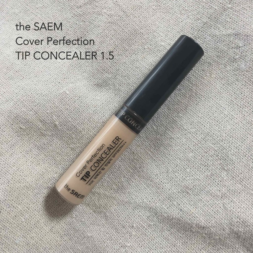 カバーパーフェクション チップコンシーラー/the SAEM/リキッドコンシーラーを使ったクチコミ(1枚目)
