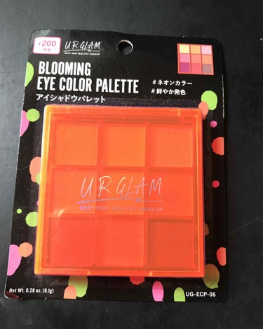 UR GLAM　BLOOMING EYE COLOR PALETTE/U R GLAM/アイシャドウパレットを使ったクチコミ（1枚目）