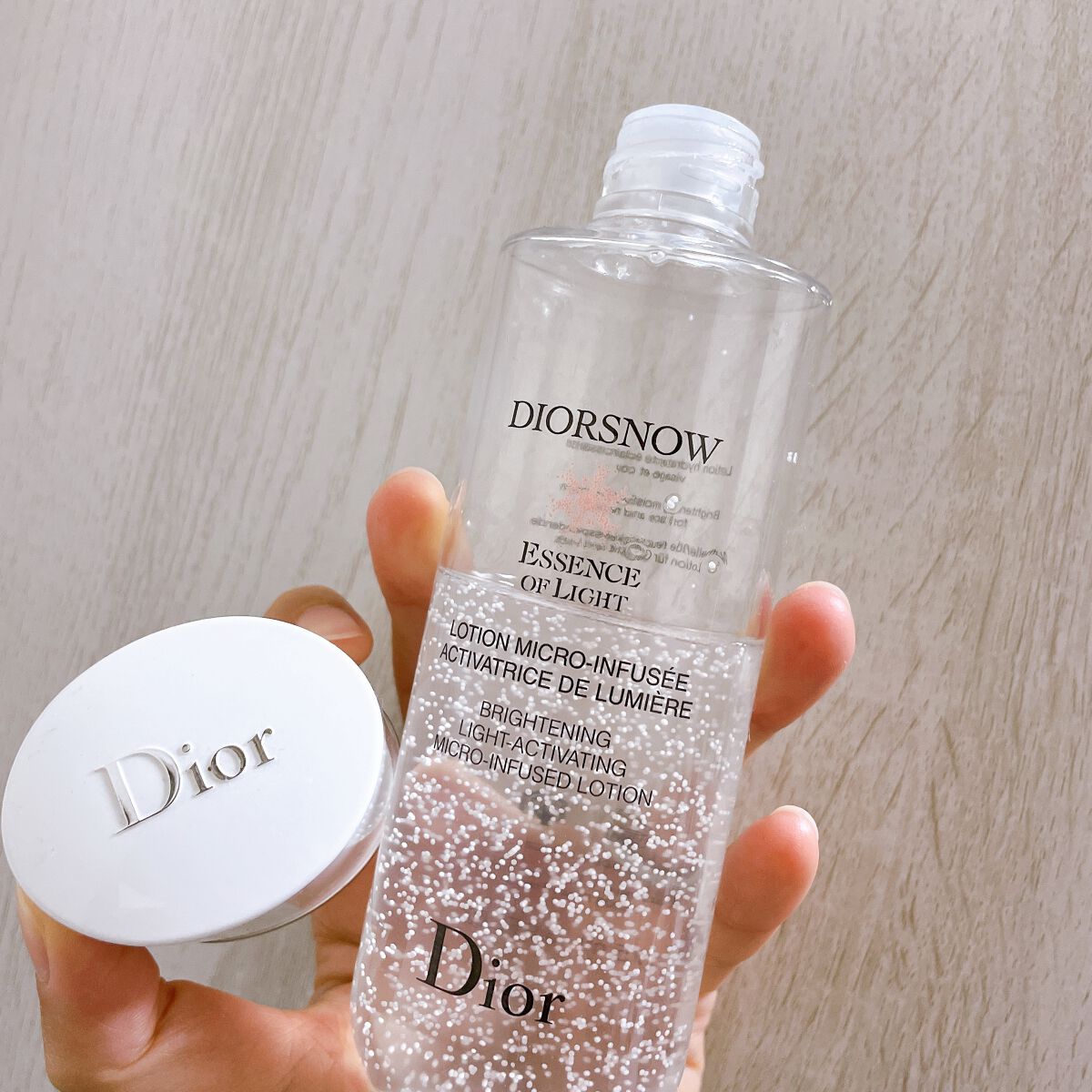 スノー ライト エッセンス ローション (薬用化粧水) (医薬部外品)/Dior/化粧水を使ったクチコミ(3枚目)