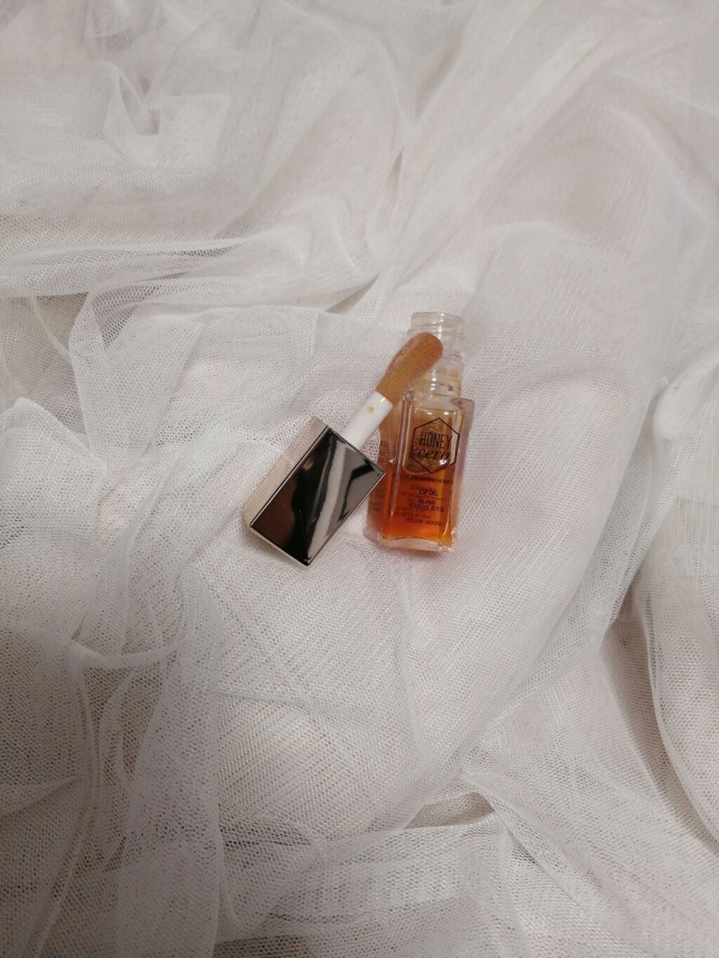 Hセラ トリートメント リップオイル/ETUDE/リップグロスを使ったクチコミ(2枚目)