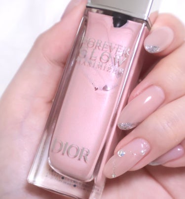 Dior ディオールスキン フォーエヴァー グロウ マキシマイザーのクチコミ「ピンクハイライト界に新星現る👼🏻🎀Diorグロウマキシマイザーのピンクなんだけど、下地の段階で.....」（1枚目）