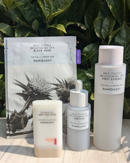 ミルクシスルブライトニングスパブラックマスク/RAWQUEST/シートマスク・パックを使ったクチコミ(4枚目)