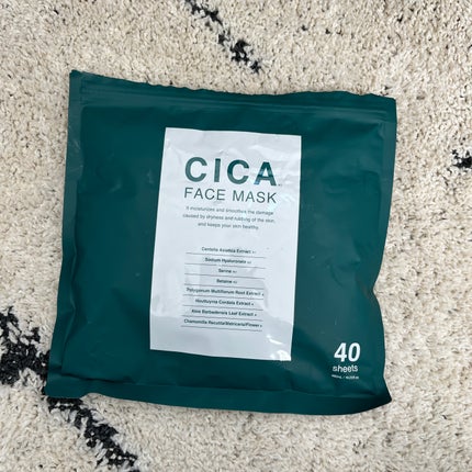 D Soothing series CICAフェイスマスク/マイオーガニー/その他スキンケアを使ったクチコミ(1枚目)