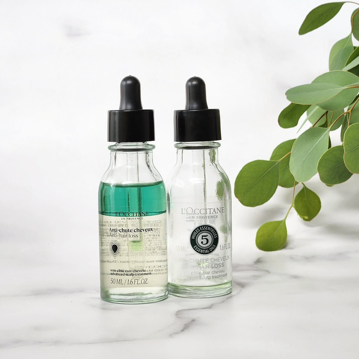 薬用 メディカル アンチヘアロスセラム/L'OCCITANE/頭皮ローションを使ったクチコミ（1枚目）