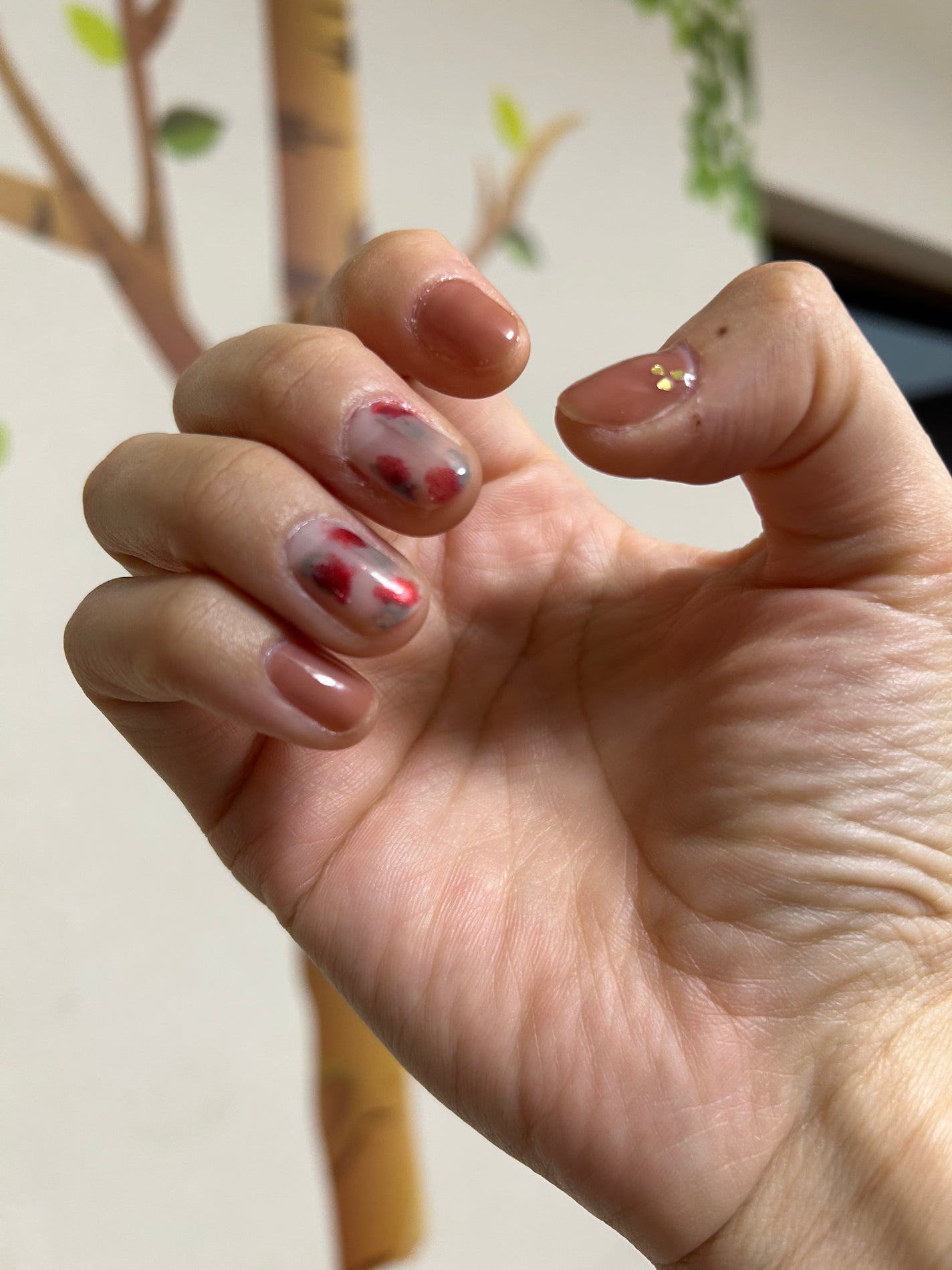 カラフルネイルズ/キャンメイク/マニキュアを使ったクチコミ(4枚目)