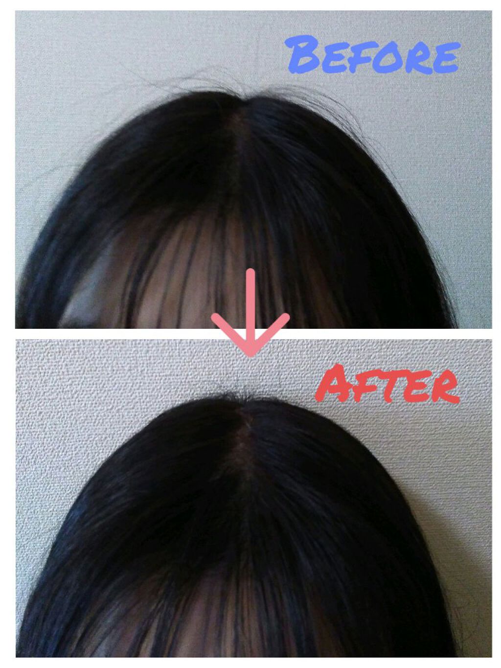 ヘアケアマスカラ/CEZANNE/ヘアジェルを使ったクチコミ(3枚目)