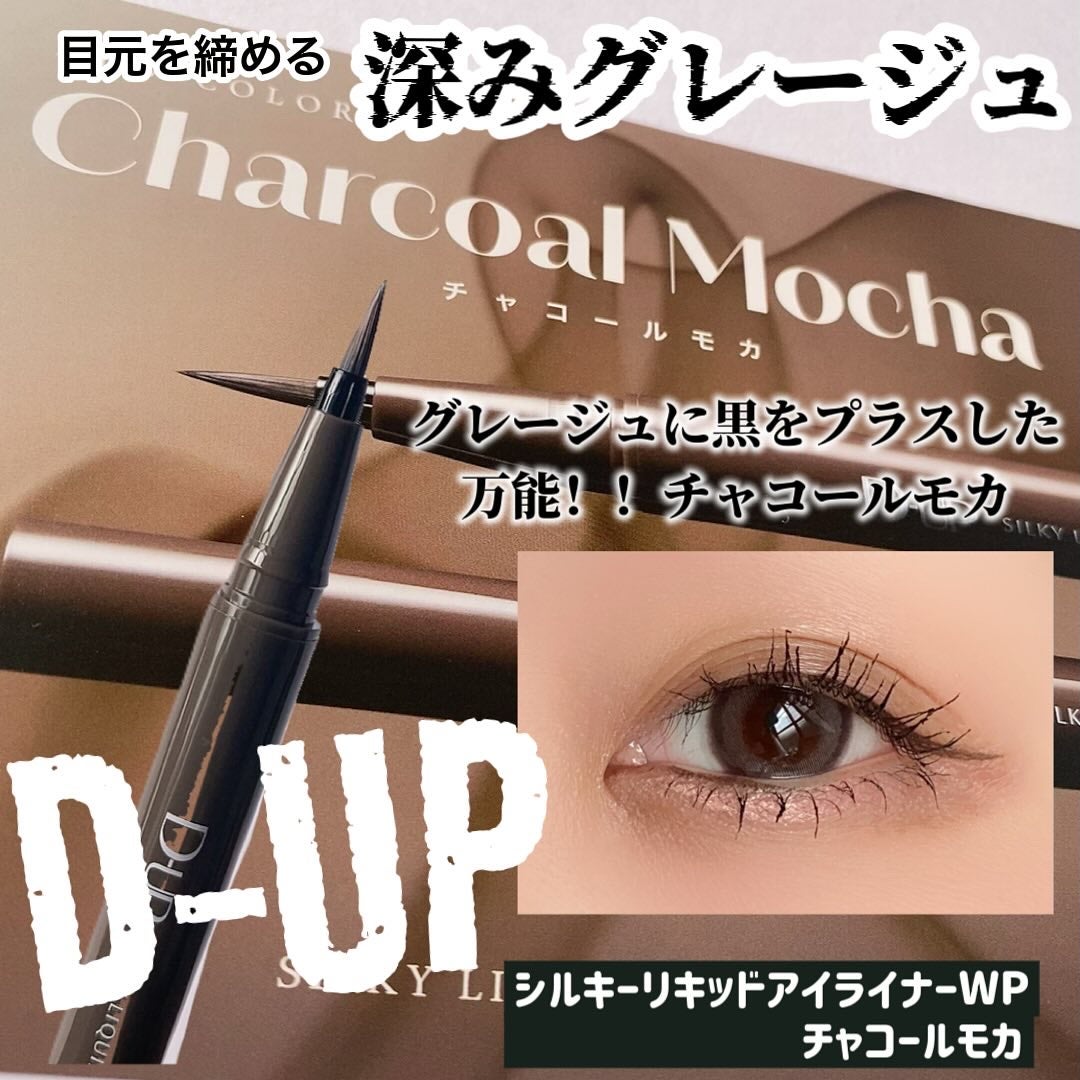 シルキーリキッドアイライナーWP/D-UP/リキッドアイライナーを使ったクチコミ(1枚目)