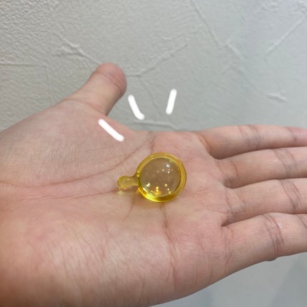 【ディズニー限定デザイン】ellips(エリップス)ヘアオイル シートタイプ8粒 (イエロー/トロピカルフルーツの香り)ミッキー/ellips/ヘアケア・スタイリングを使ったクチコミ(2枚目)