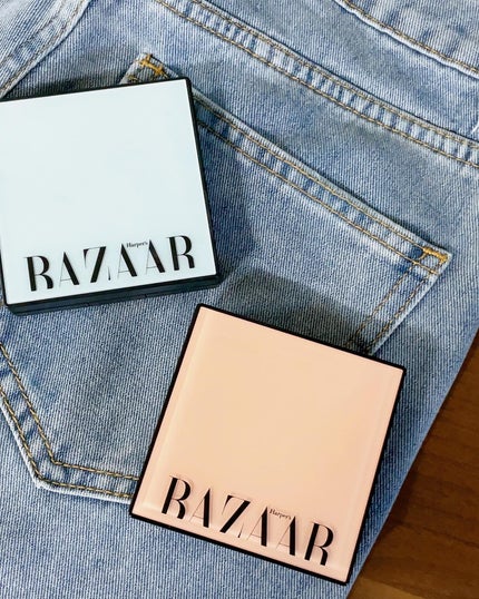 Harper's BAZAAR Cosmetics アクア スキン フィット クッション ファンデーションのクチコミ「Harper’s BAZAAR 
クッションファンデ
スタイリッシュなパッケージに
クッショ.....」(1枚目)