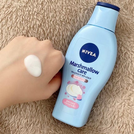 マシュマロケアボディミルク シルキーフラワーの香り/ニベア/ボディミルクを使ったクチコミ(1枚目)