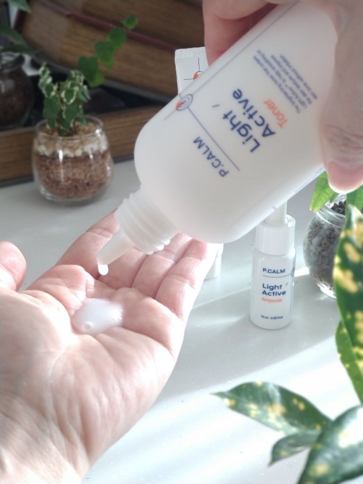 ライトアクティブトナー/P.CALM/化粧水を使ったクチコミ（2枚目）