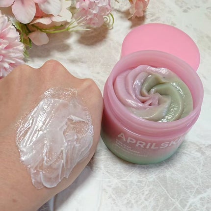 ピンクアロエメレンゲクレンザー/APRILSKIN/その他洗顔料を使ったクチコミ(6枚目)