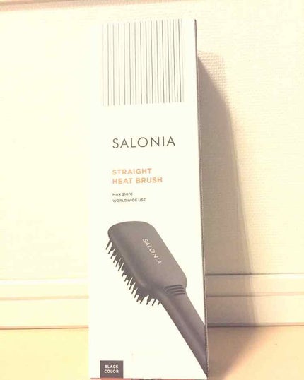 SALONIA ストレートヒートブラシ/SALONIA/ヒートブラシを使ったクチコミ(3枚目)