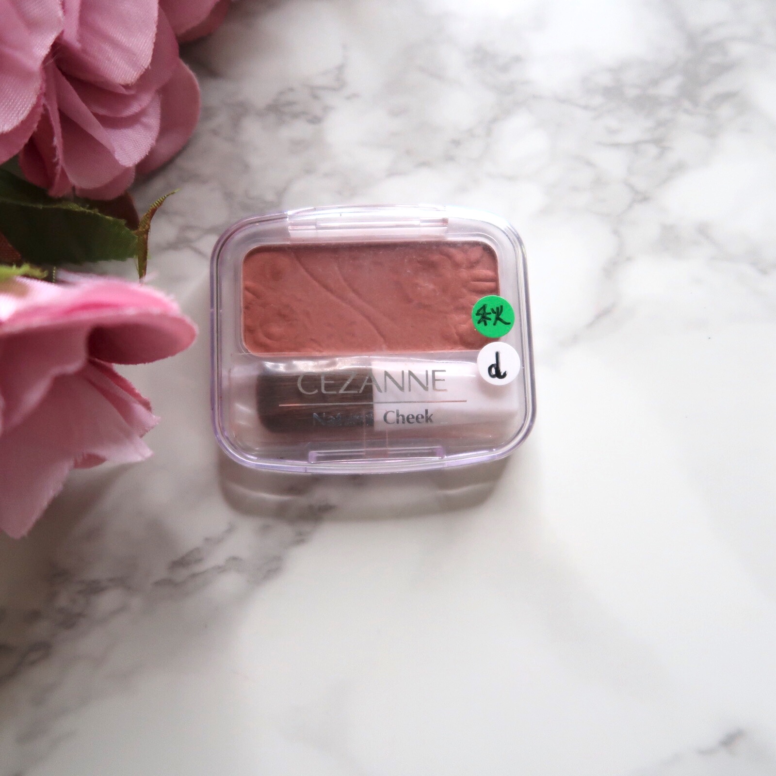 ナチュラル チークN/CEZANNE/パウダーチークを使ったクチコミ（1枚目）