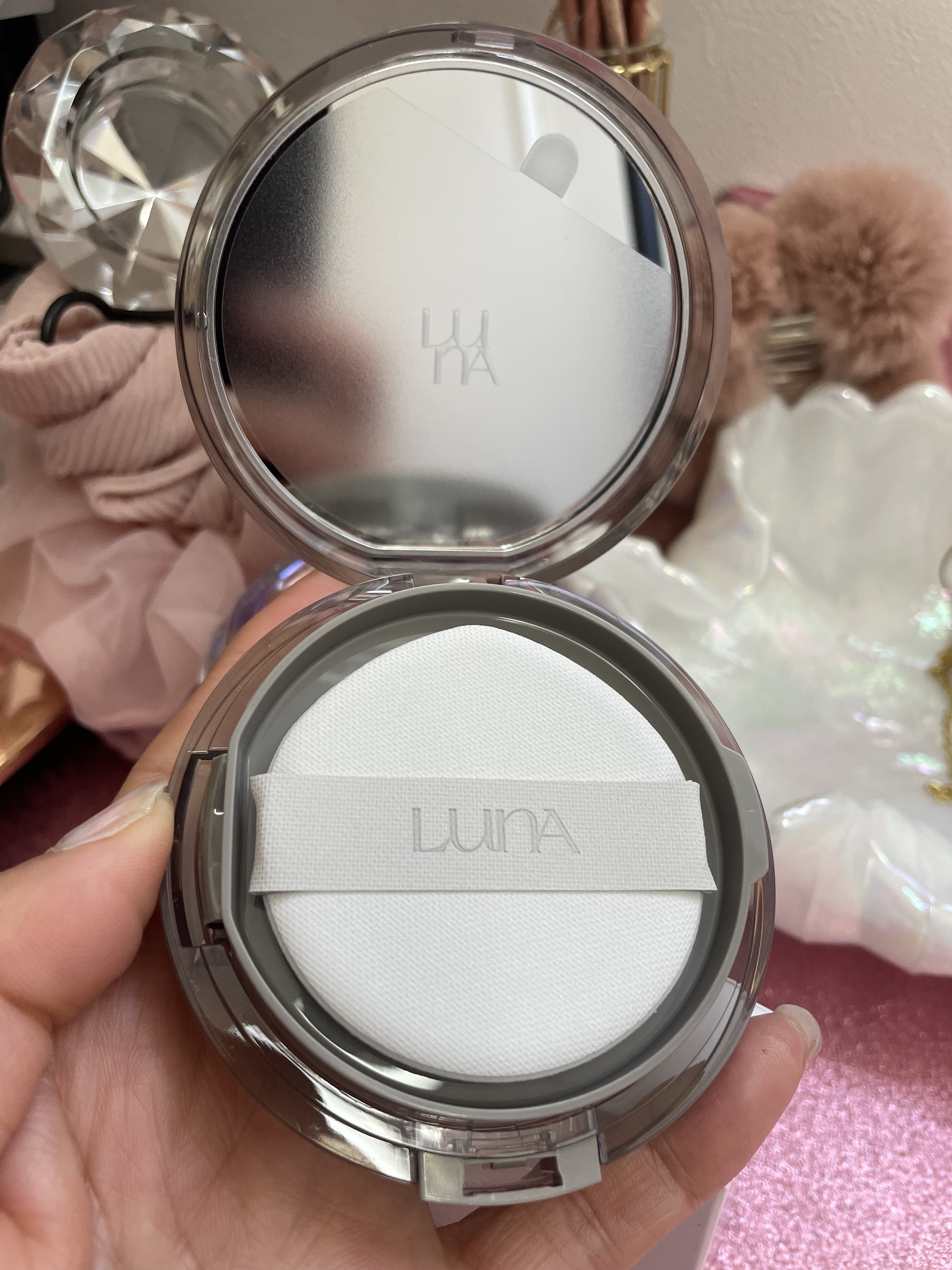 ブラーカバークッション/LUNA/クッションファンデーションを使ったクチコミ（3枚目）