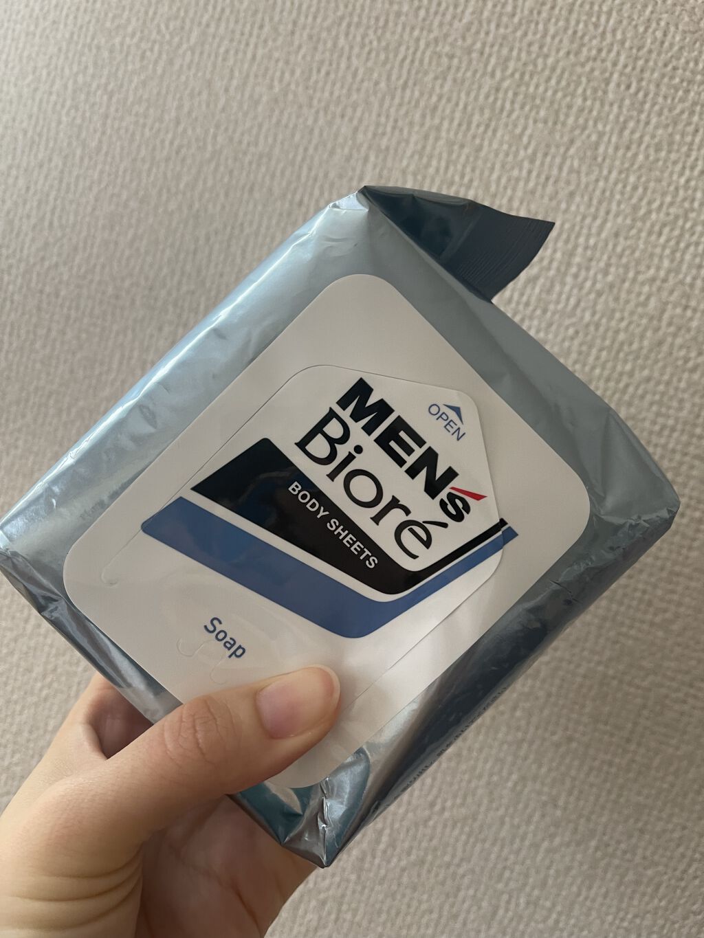 薬用デオドラントボディシート/メンズビオレ/ボディシートを使ったクチコミ（1枚目）