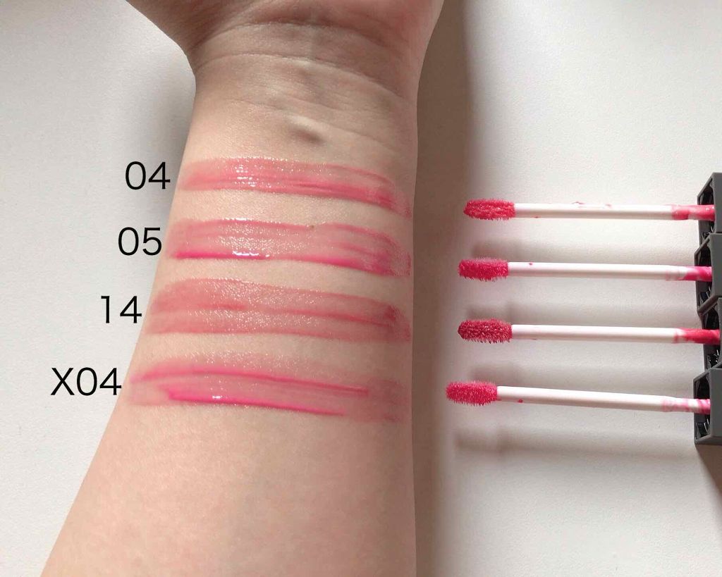 シマリング リップジャム/THREE/リップグロスを使ったクチコミ(2枚目)