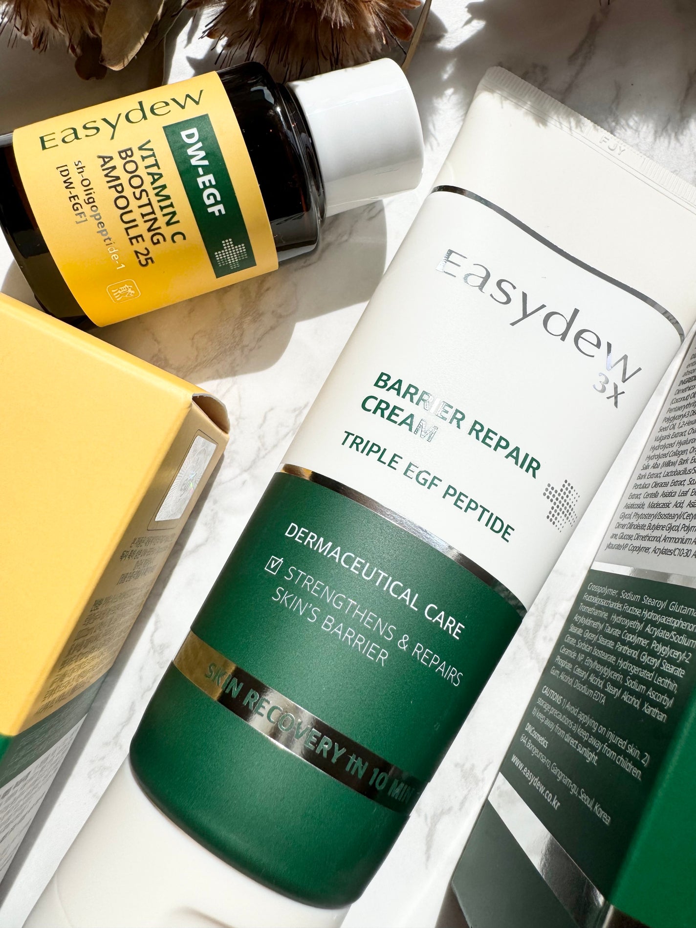 バリアリペアクリーム/Easydew/フェイスクリームを使ったクチコミ(4枚目)